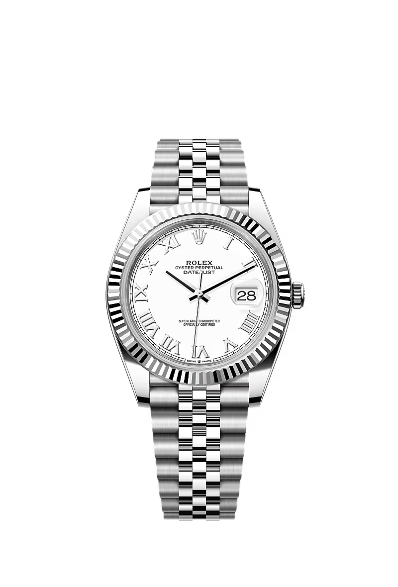 Datejust 41 - White Roman