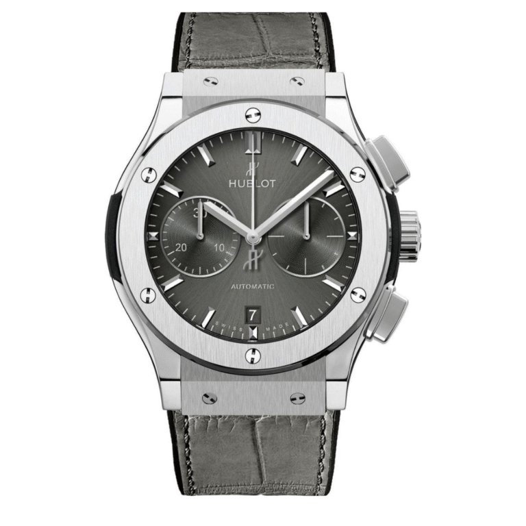 Classic Fusion Racing grey Chronograph Titanium