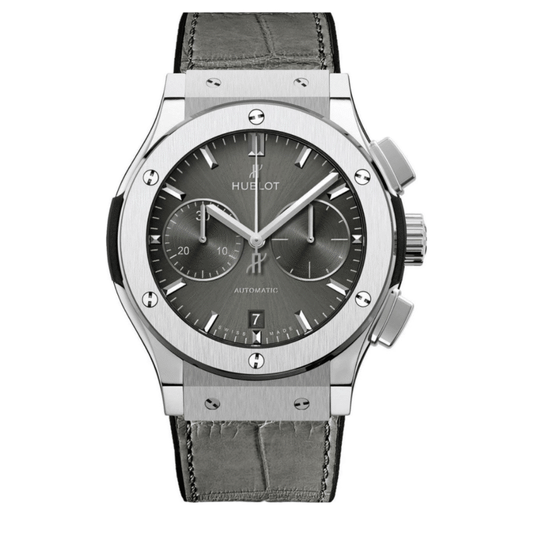 Classic Fusion Racing grey Chronograph Titanium