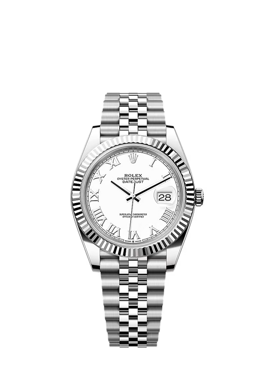 Datejust 41 - White Roman