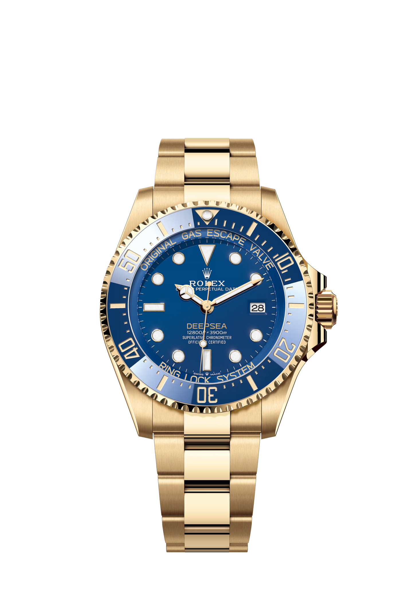 Deepsea Yellow Gold Blue Dial