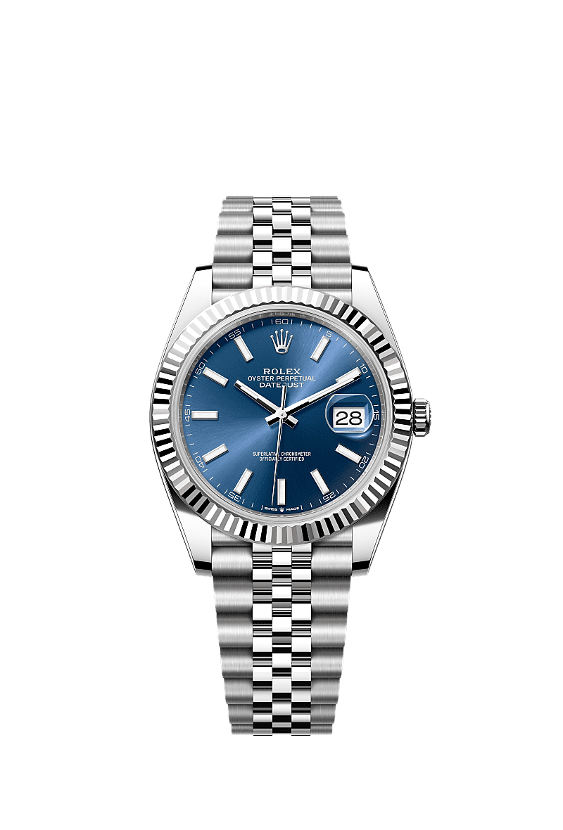 DateJust 41 Blue Index