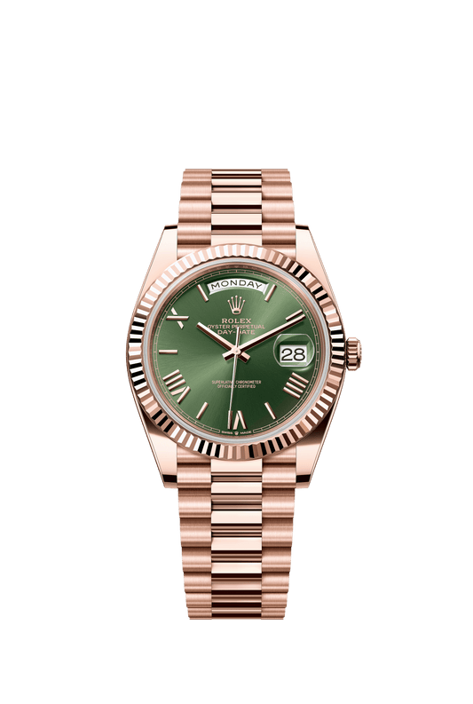 Rolex Day-Date 40 Olive Roman